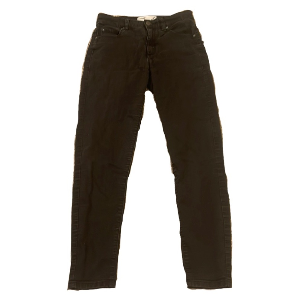 Garage black high rise skinny jeans size 5